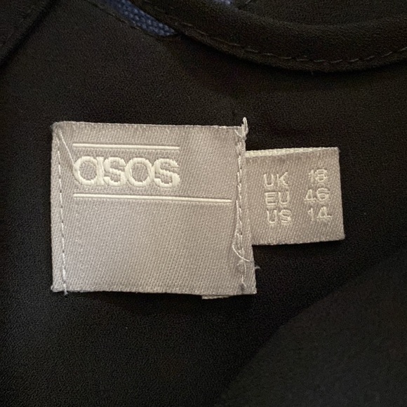 ASOS Black Criss Cross Top - Picture 5 of 7